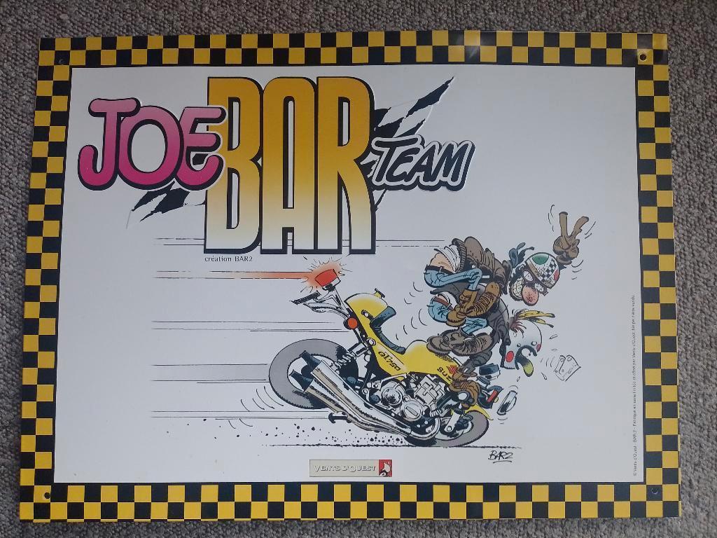 Joe Bar Team wandbord., Ophalen of Verzenden, Overige figuren, Zo goed als nieuw, Overige typen