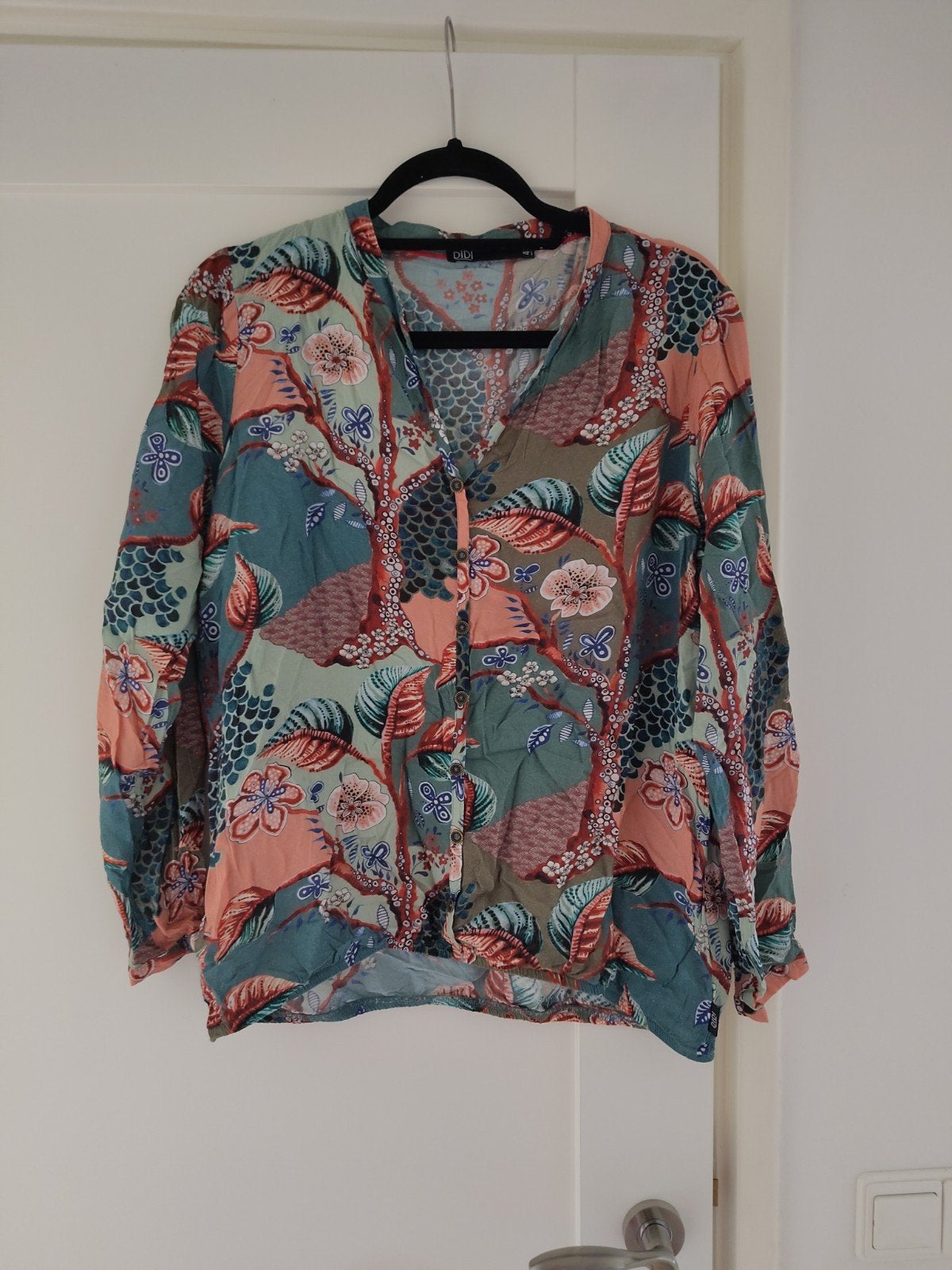 Mooie blouse van Didi, mt 42, Kleding | Dames, Blouses en Tunieken, Meerkleurig, Maat 42/44 (L), Didi, Ophalen of Verzenden
