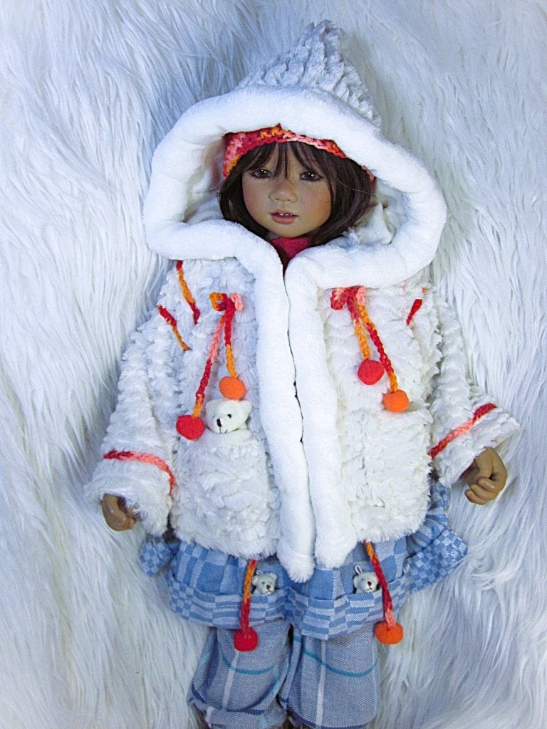 Zomer/winter outfit voor 80-87cm Himstedt Zwergnase poppen, Verzenden, Nieuw, Kleertjes