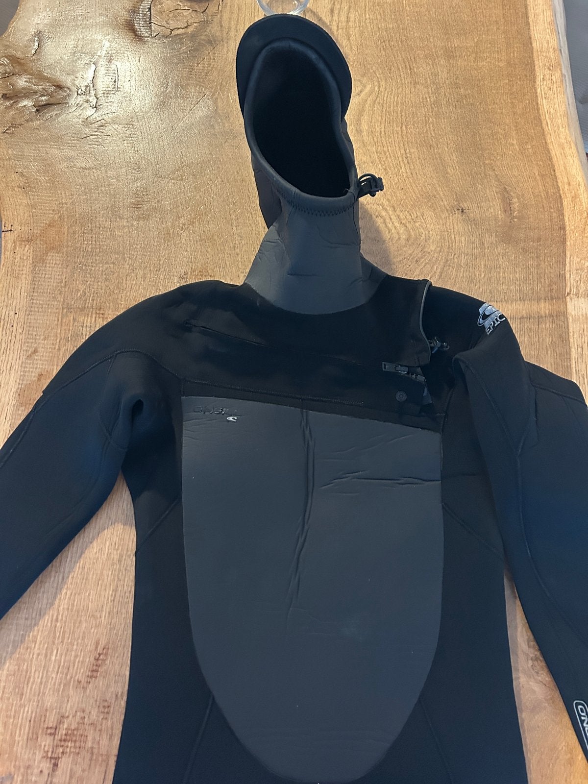 O'Neill Epic 6/5/4 mm hooded winter wetsuit surf/kite, Ophalen of Verzenden, Gebruikt, Overige typen