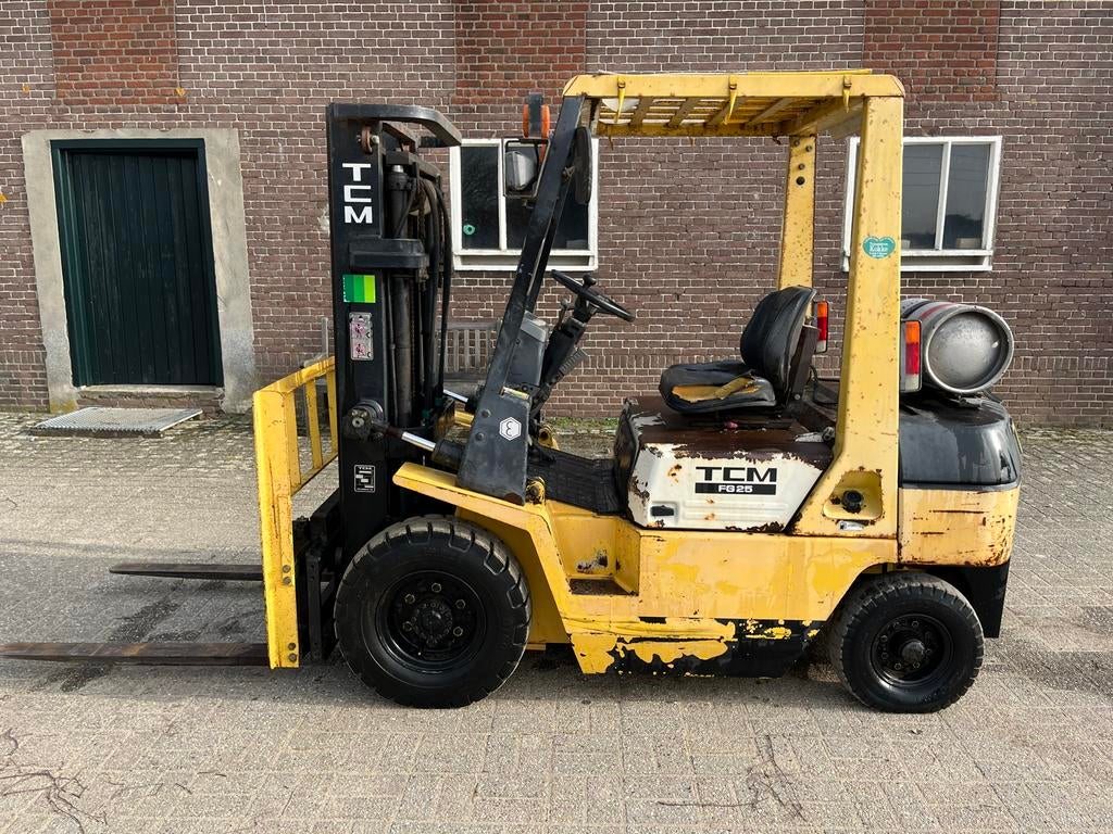 TCM FG25 Heftruck - LPG  2,5 ton. 1225 uur!, Auto diversen, Aanhangwagen-onderdelen, Gebruikt, Ophalen of Verzenden