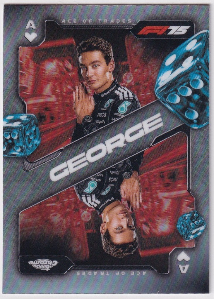 George Russell Ace of Trades Refractor #SCA-1, Verzenden, Nieuw, Formule 1