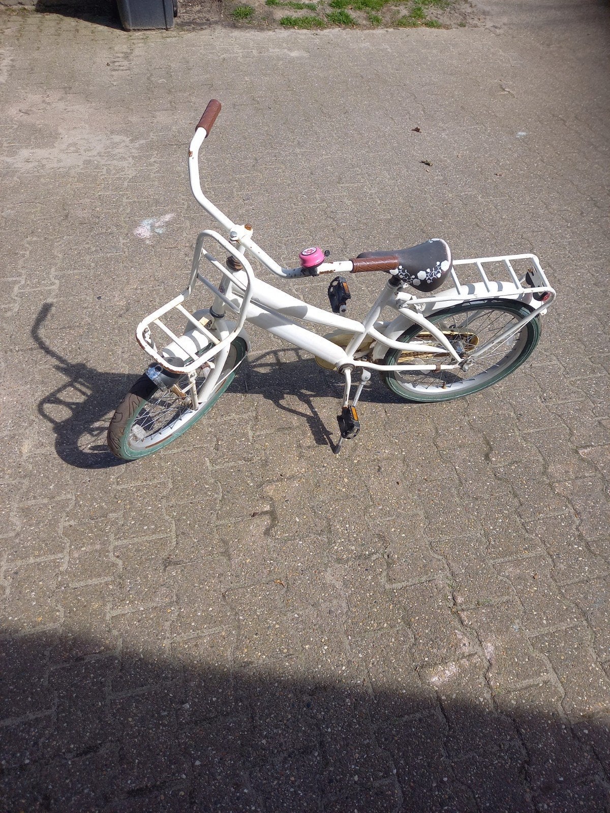 Meisjes fietsje 20 inch, Ophalen of Verzenden, Gebruikt, Kinderkar, Minder dan 20 kg