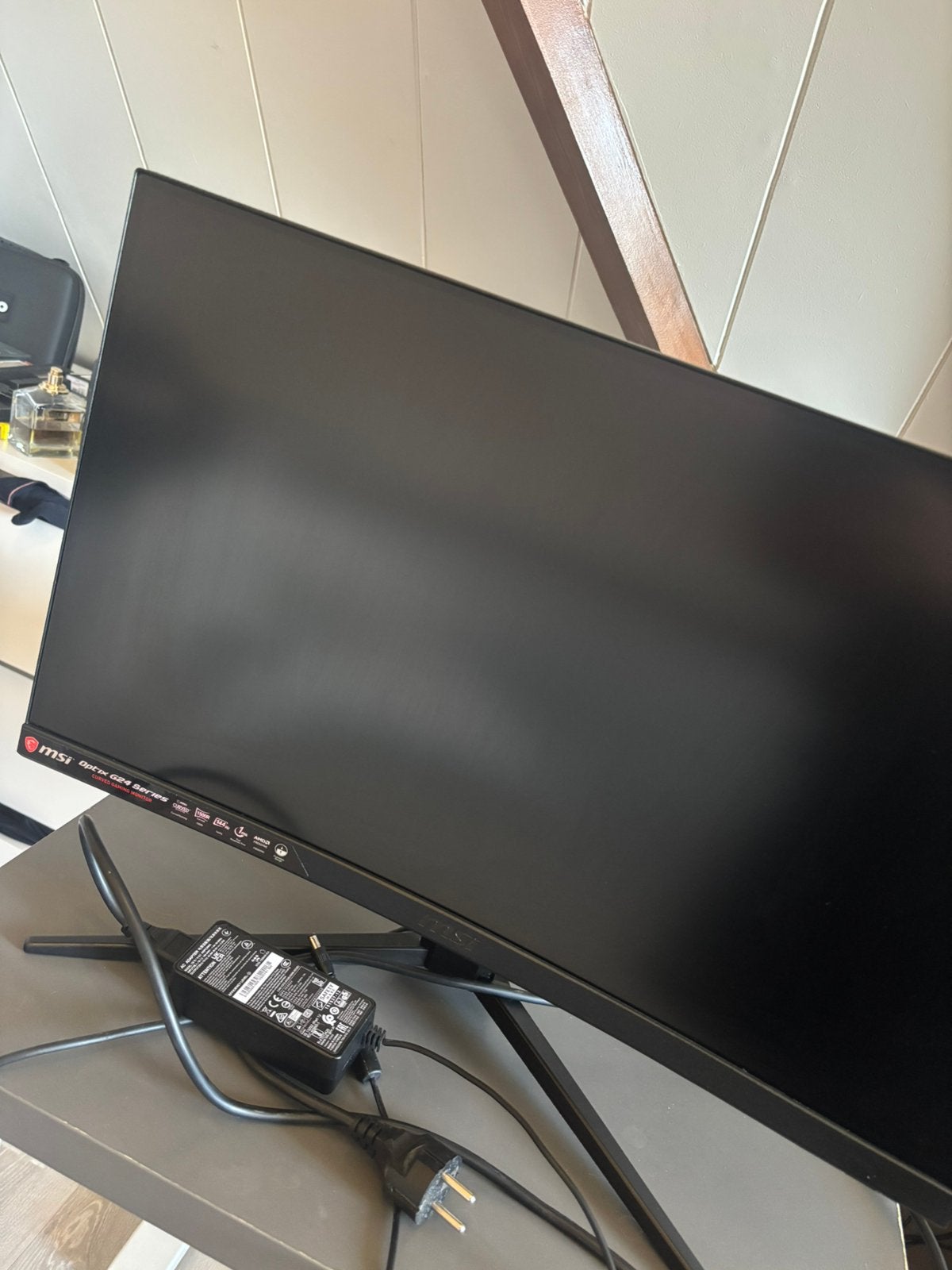 MSI Optix G24C4 24” Curved Gaming Monitor 144Hz –Nette staat, Computers en Software, Monitoren, HDMI, 101 t/m 150 Hz, Curved, VA