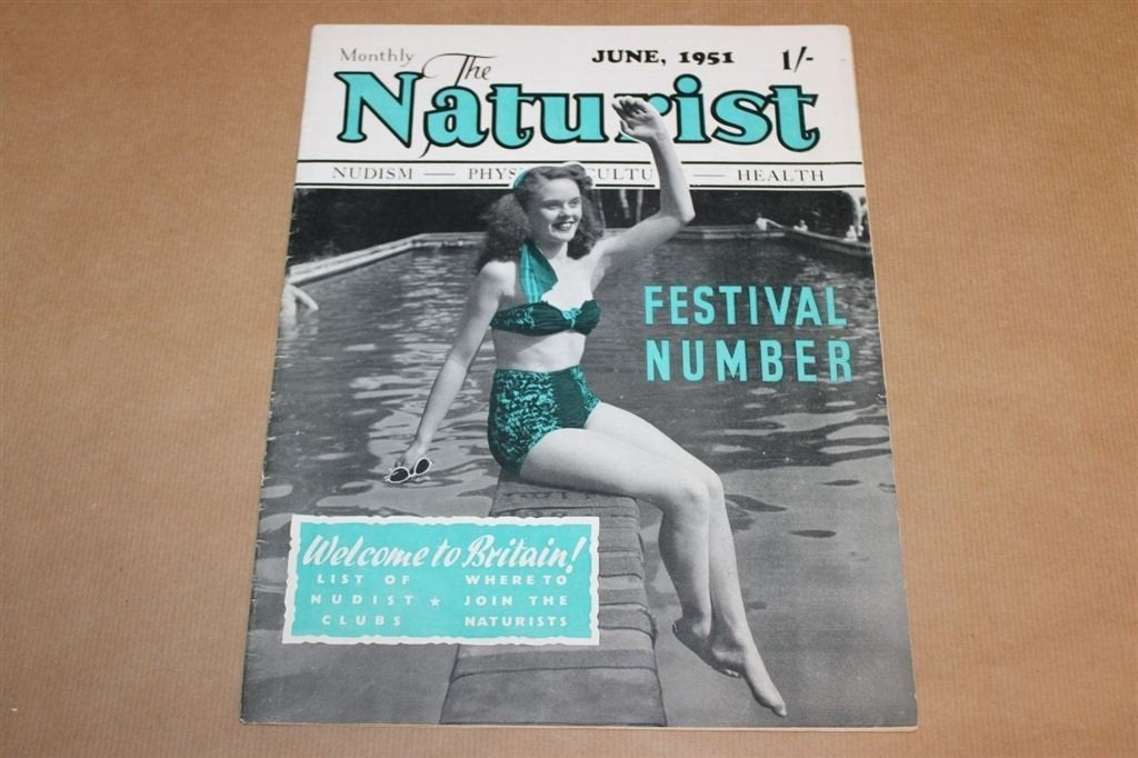 Zeldzaam magazine - The Naturist Nudism - 1951 !!, Ophalen of Verzenden, 1940 tot 1960, Knipsel(s)