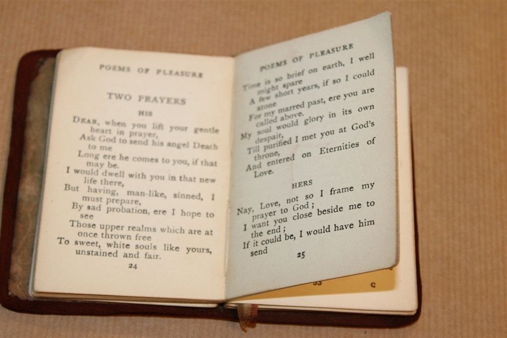 Poems of Pleasure — Wilcox, Miniatuur Poëzie Antiek ca. 1910, Ophalen of Verzenden