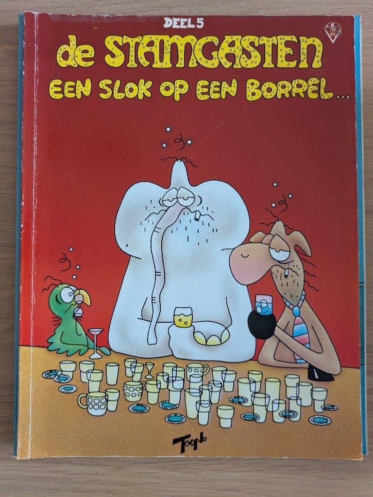 Stripboek de Stamgasten 5, Gelezen, Eén stripboek, Ophalen of Verzenden, Toon van Driel