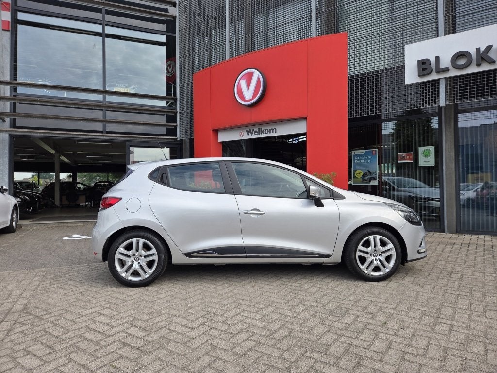 Renault Clio 0.9 TCe Zen | Navi | Airco | Cruise (bj 2018), Keurmerk '100% Onderhouden', Stof, Gebruikt, 49 €/maand