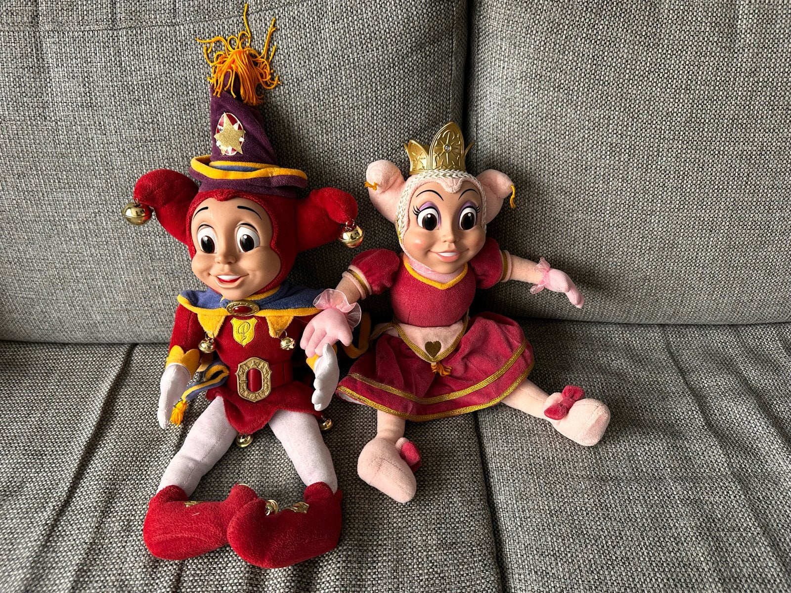 Efteling Pardoes en Pardijn knuffels €25 per stuk/€40 voor 2, Overige merken, Overige typen, Ophalen of Verzenden, Zo goed als nieuw