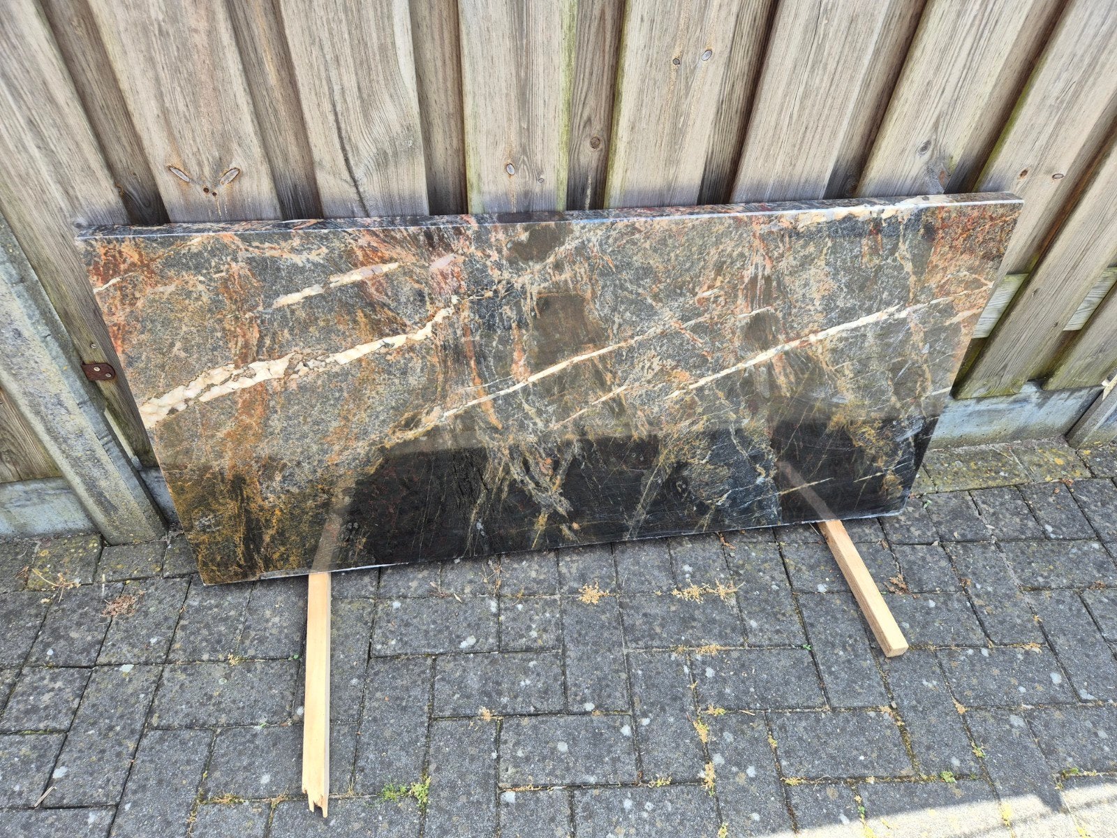 Mooi nieuw natuurstenen blad, Ophalen of Verzenden, Nieuw