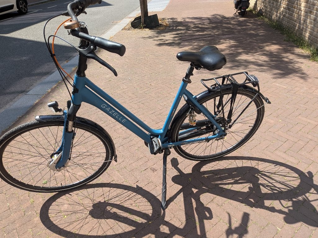 Gazelle Vento C7 dames, Fietsen en Brommers, Fietsen | Dames | Damesfietsen, Gebruikt, Gazelle, (Extra) lage instap, Versnellingen