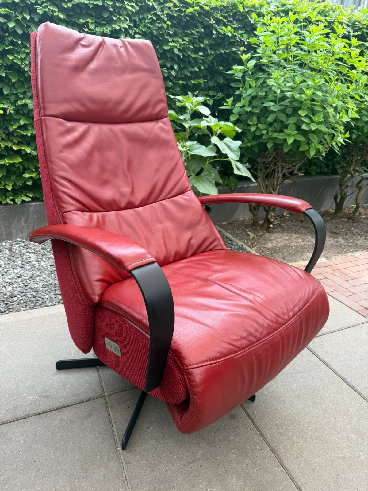 Prominent relax fauteuil relaxstoel gratis bezorging, Ophalen of Verzenden, Zo goed als nieuw, Leer, Ruim 100 fauteuils in alle kleuren en maten