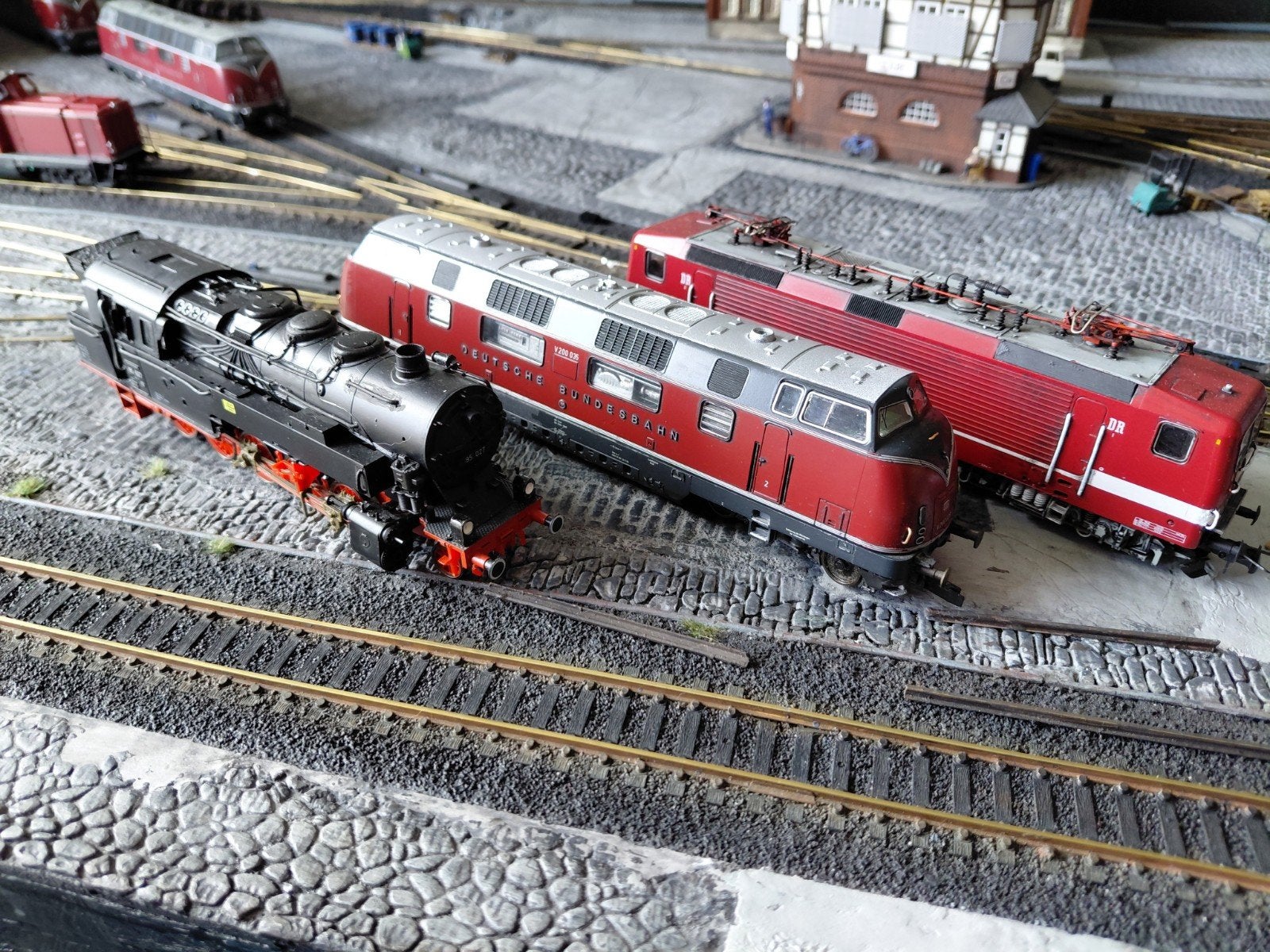 Drie Dummy locomotieven, Ophalen of Verzenden, Gelijkstroom, Locomotief, Overige merken