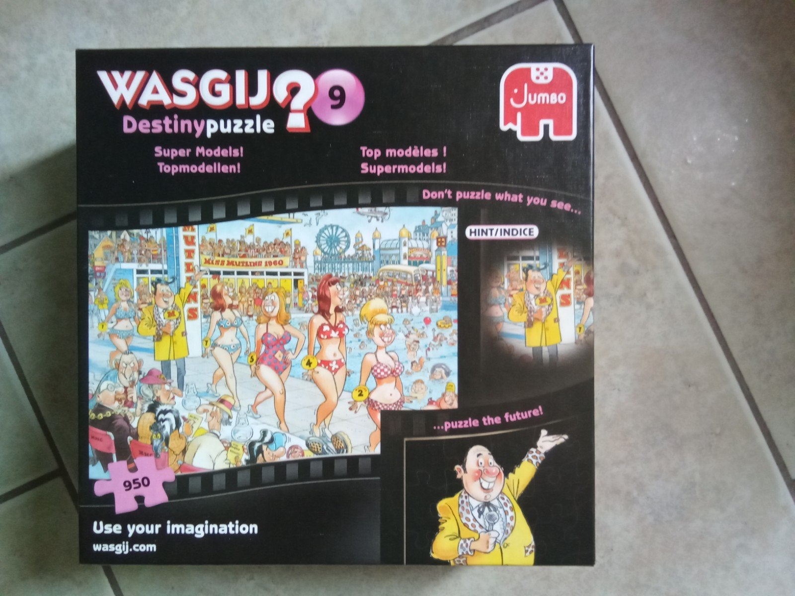 Wasgij, Ophalen, 500 t/m 1500 stukjes, Zo goed als nieuw