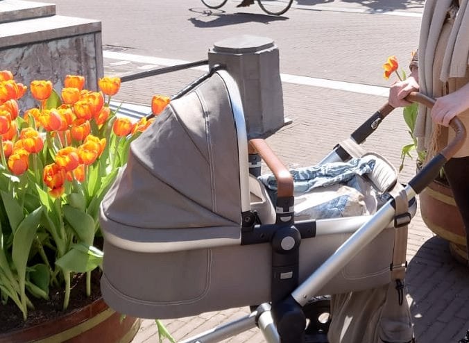 Kinderwagen Joolz, Gebruikt, Verstelbare duwstang, Ophalen, Kinderwagen