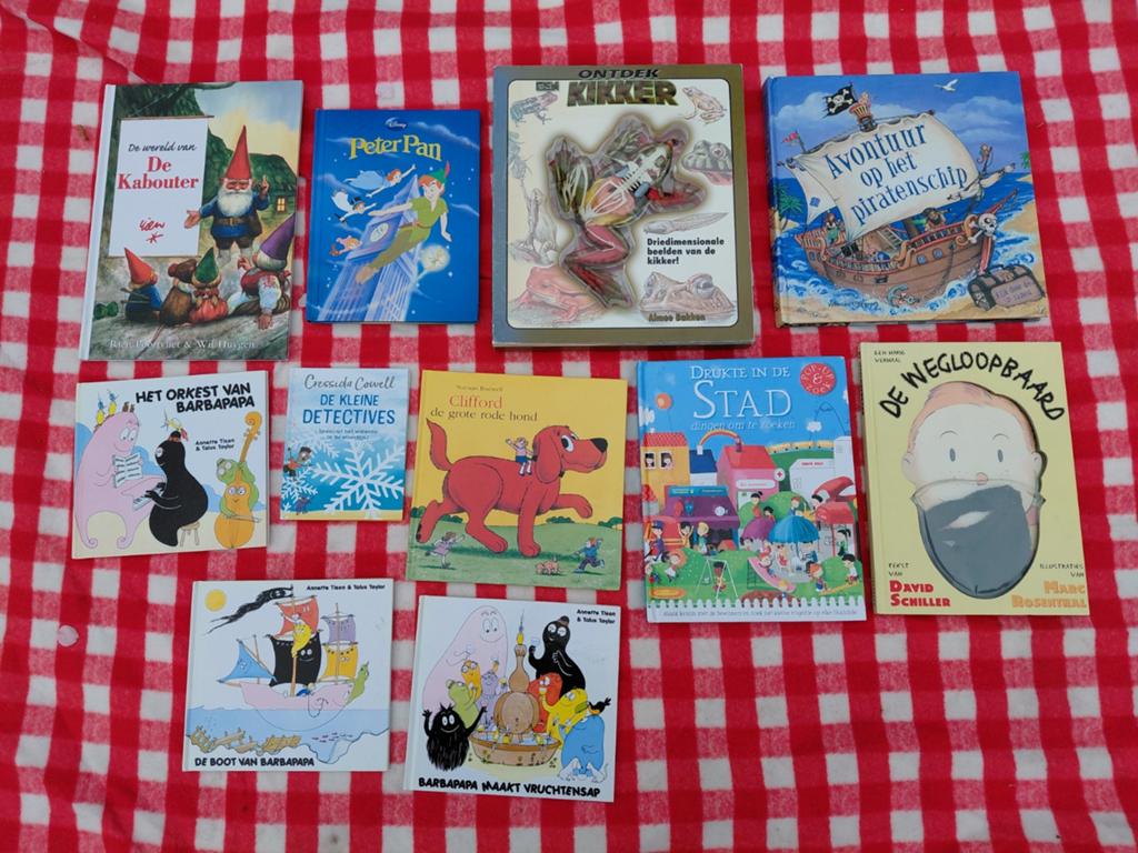 Set prentenboeken, Ophalen of Verzenden, Gelezen, Diverse auteurs, Fictie algemeen