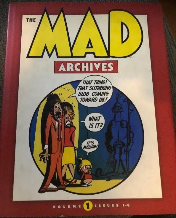 the mad archives stofomslag hardcover k3, Boeken, Eén stripboek, Ophalen of Verzenden, Zo goed als nieuw
