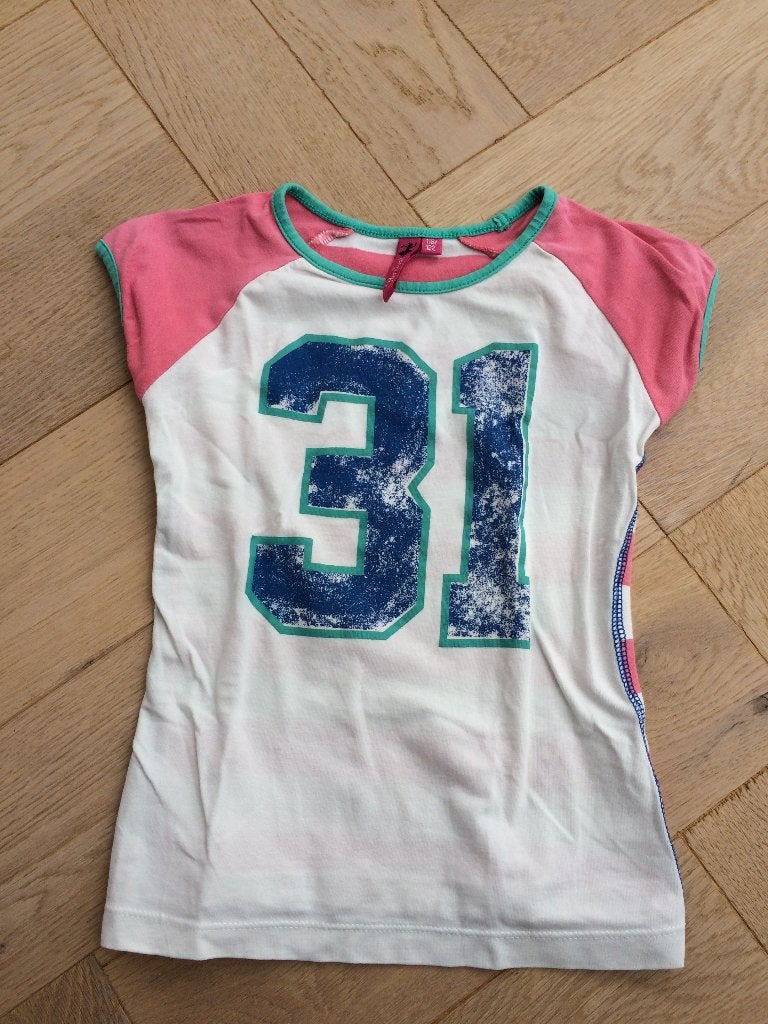 Leuk nog erg net zomers shirt van Persival maat 116/122, Kinderen en Baby's, Kinderkleding | Maat 116, Persival, Gebruikt, Meisje
