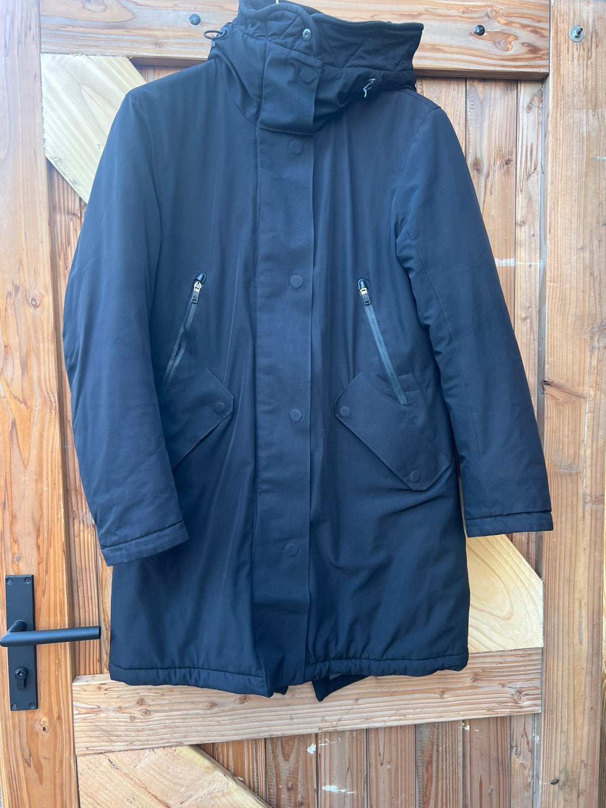 Krakatau winterjas Dames, Ophalen, Zo goed als nieuw, Zwart