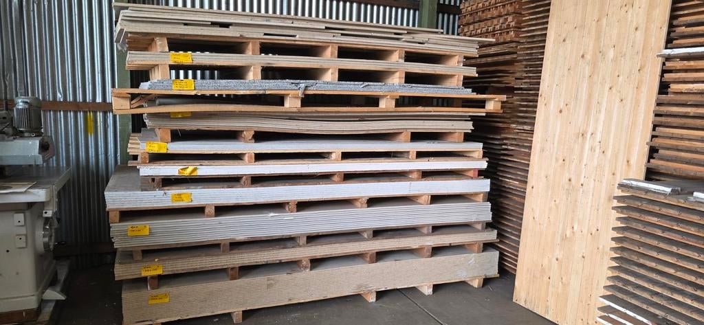 partij cement gebonden houtvezelplaat | Duripanel | Fermacel, Overige materialen, Minder dan 20 mm, Info@woodfarm.nl, Nieuw