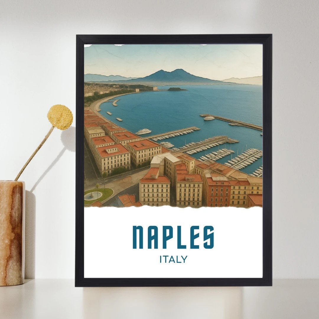 Napels A4 poster, Ophalen of Verzenden