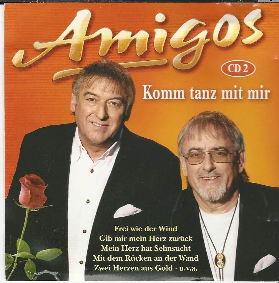 Amigos - Komm tanz mit mir - alléén cd 2 = 0,99, Ophalen of Verzenden, Zo goed als nieuw