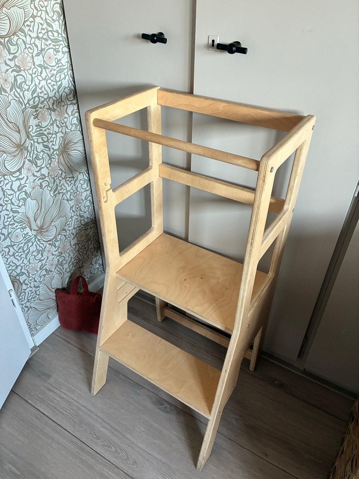 Montessori Leertoren - Houten Keukenhulpje voor Kinderen, Ophalen, Zo goed als nieuw