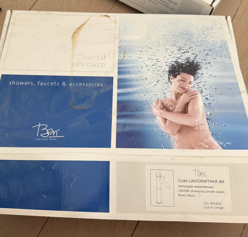 2 koperen kranen, Ophalen, Zo goed als nieuw, Koper, Kraan