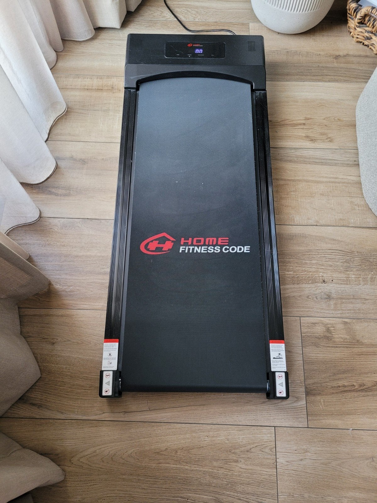 Home Fitness Code Loopband - Compact en Stil, Ophalen, Zo goed als nieuw, Metaal, Loopband