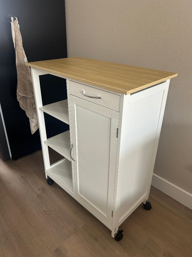 Keukentrolley nieuw, Huis en Inrichting, Ophalen, Wit, Nieuw, 50 tot 100 cm