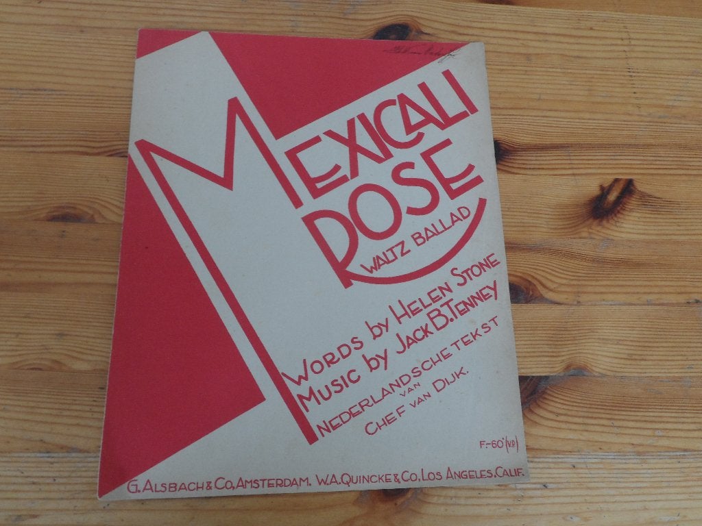 Mexicali rose - tenney / stone / van dijk, Zang, Gebruikt, Ophalen of Verzenden, Artiest of Componist