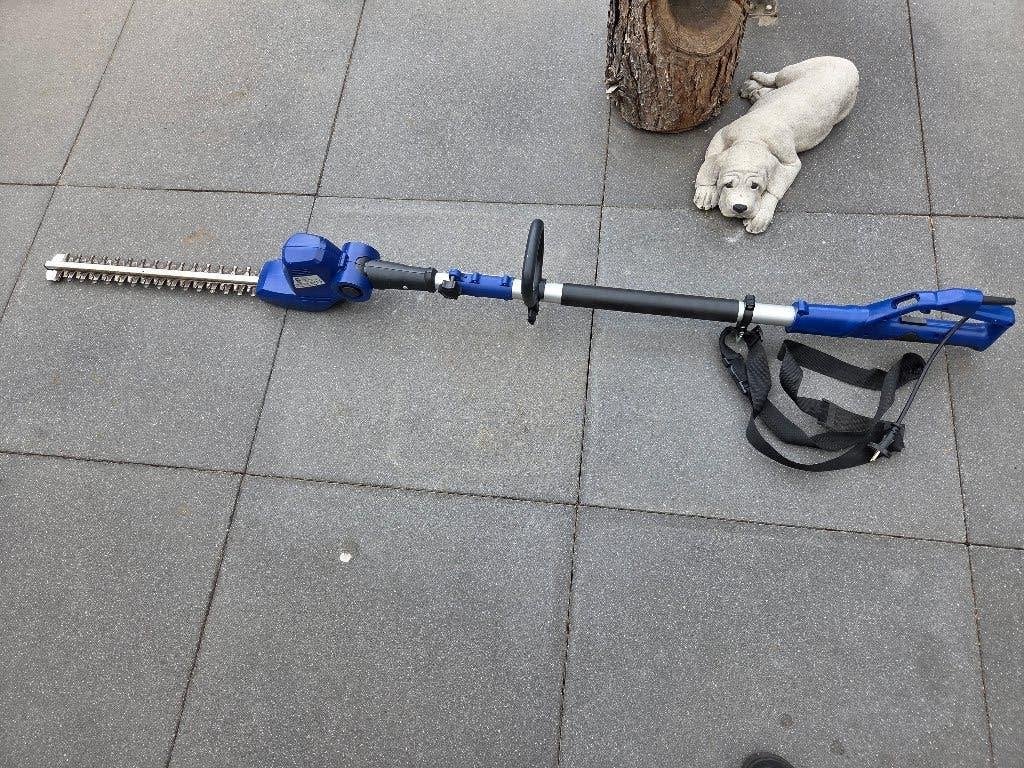 Elektrische telescoop heggenschaar LUX tools, Tuin en Terras, Heggenscharen, Ophalen, Zo goed als nieuw, Elektrisch, LUX