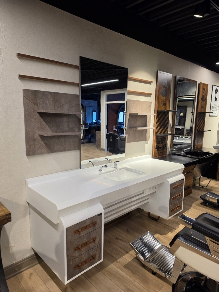 Barbier Unit Zeus RX Man Showroommodel SALE UITVERKOOP Soest, 200 cm of meer, Nieuw, 125 cm of meer, Ophalen of Verzenden