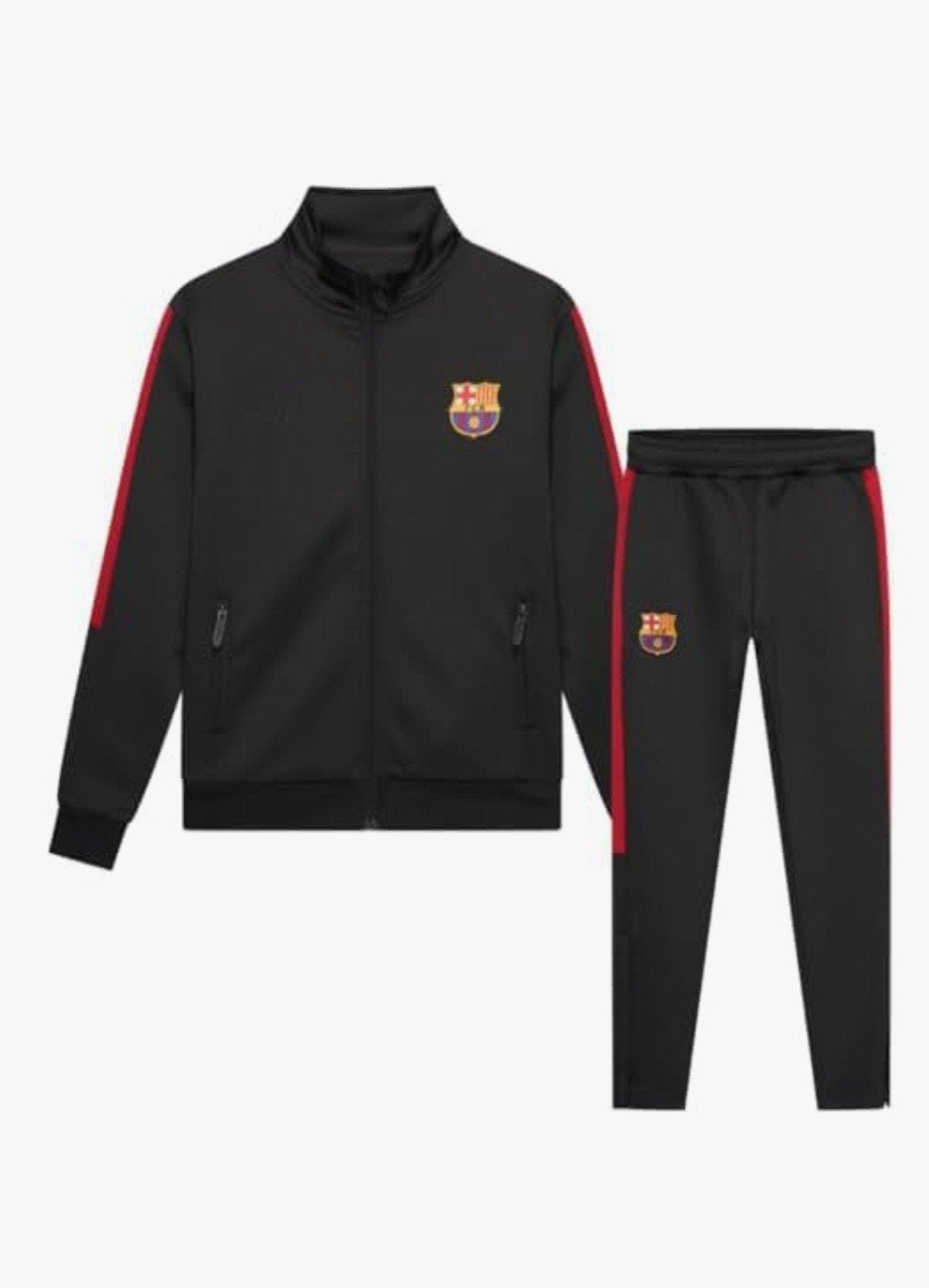 FC Barcelona trainingspak maat S, Ophalen, Zwart, Nieuw, Voetbal