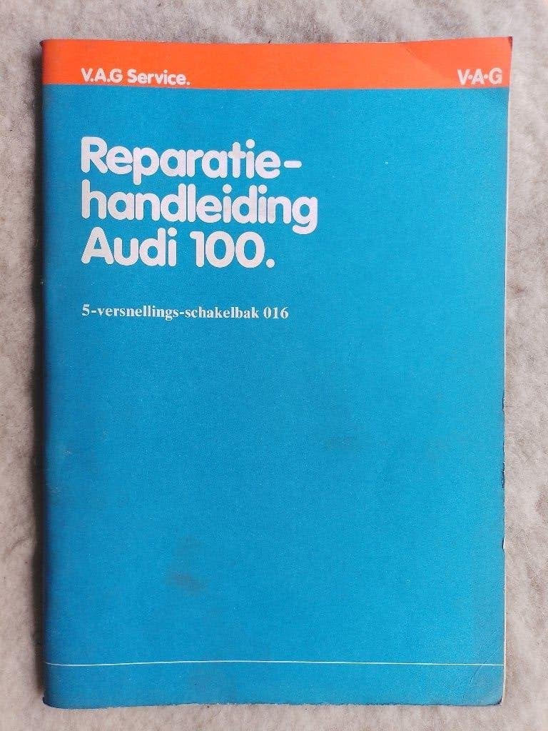 Audi 100 200 5000 dealer werkplaatsboek Versnellingsbak 016, Boeken, Auto's | Boeken, Ophalen of Verzenden, Gelezen, Audi