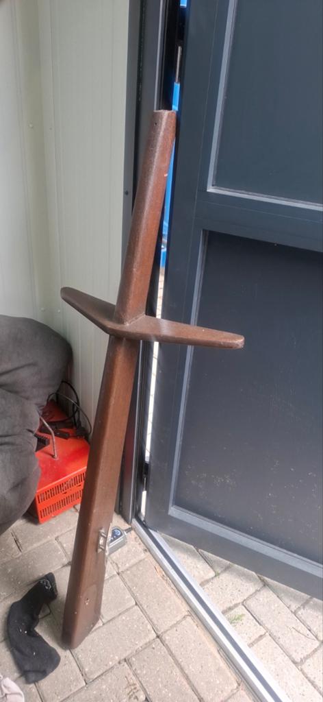 Houten siermast voor boot, ca. 1.50m, nette staat, Ophalen, Gebruikt, Overige typen
