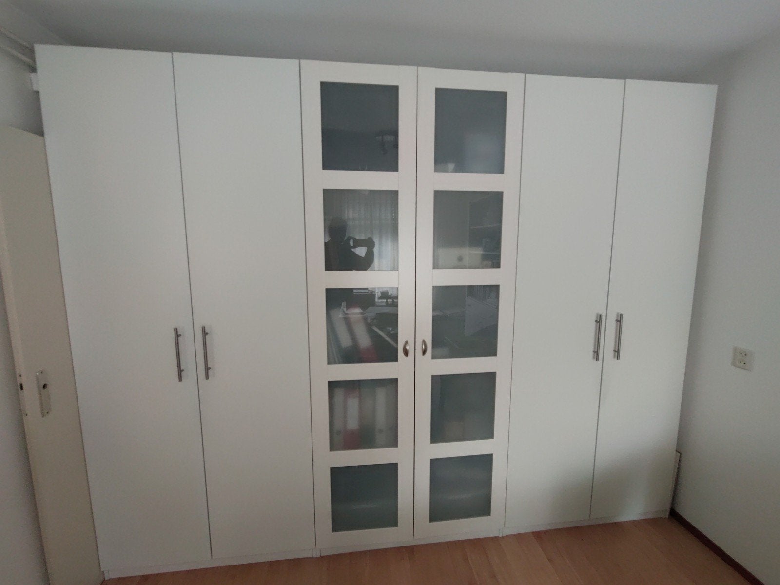 Ikea Pax Kledingkast - 3 elementen, 100x60x238 cm, Ophalen, Gebruikt, 200 cm of meer, 200 cm of meer