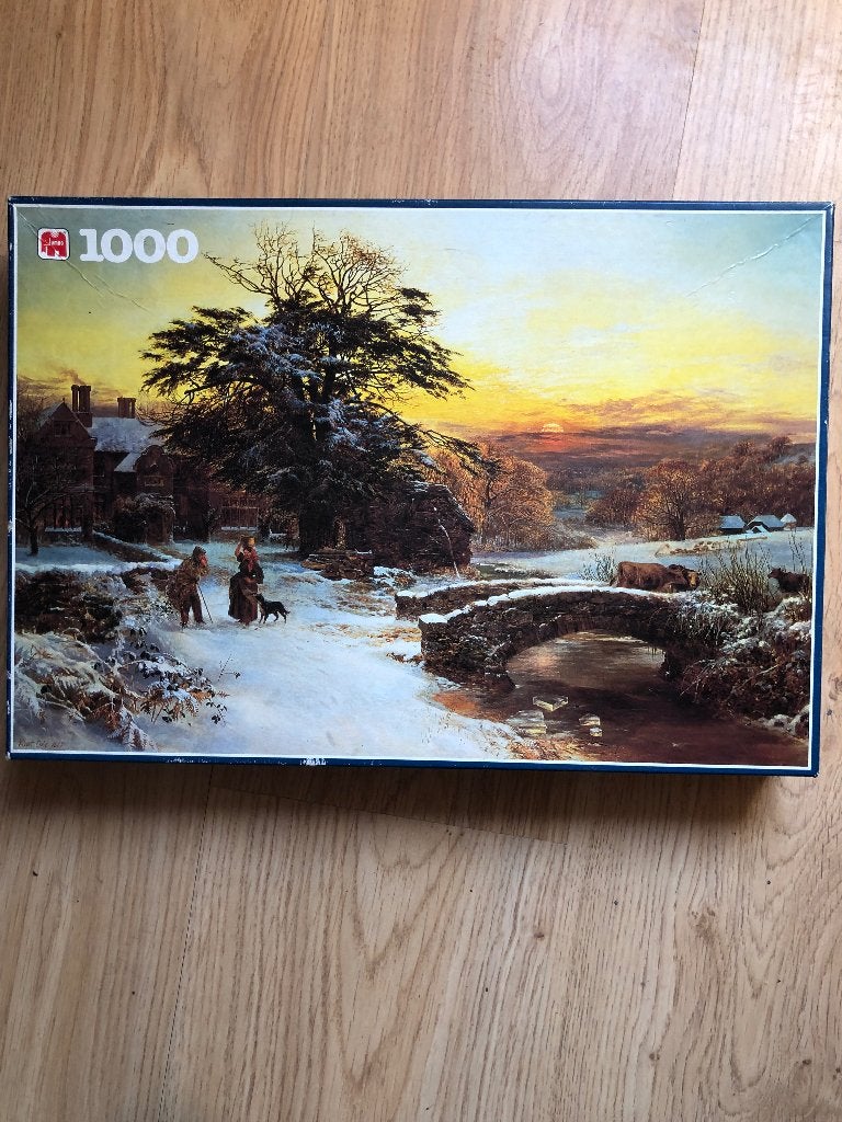 Puzzels diverse landschappen, Ophalen, 500 t/m 1500 stukjes, Gebruikt, Legpuzzel