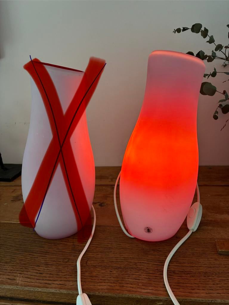 Vintage ikea mylonit rood, Ophalen of Verzenden, Zo goed als nieuw