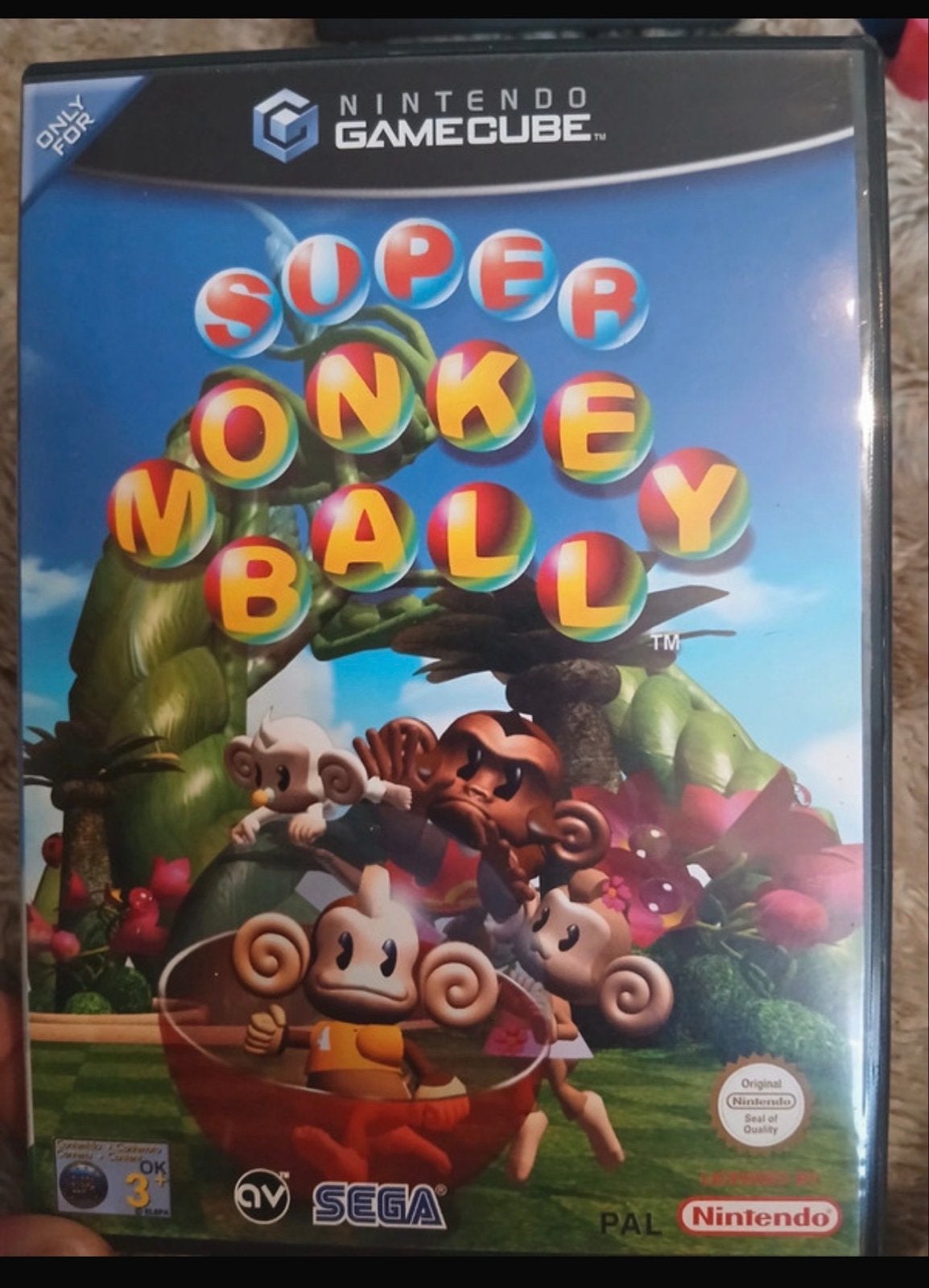 Super Monkey Ball - Nintendo GameCube (10/10), Spelcomputers en Games, Overige genres, Eén computer, Ophalen of Verzenden, Zo goed als nieuw