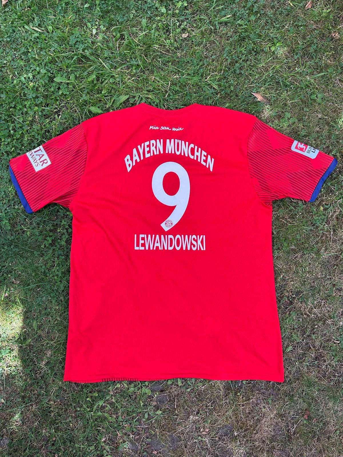FC Bayern München Thuisshirt 2018/19 Lewandowski #9 XL, Maat XL, Ophalen of Verzenden, Zo goed als nieuw, Shirt