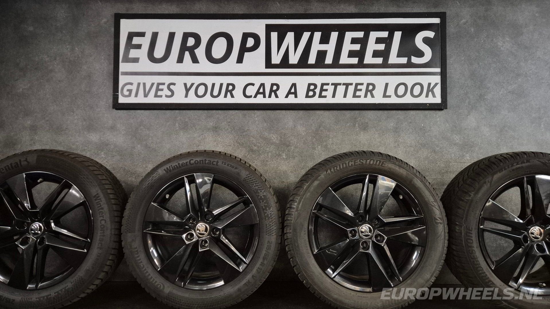 17 inch Skoda Superb 3V Passat B8 Karoq velgen winterbanden