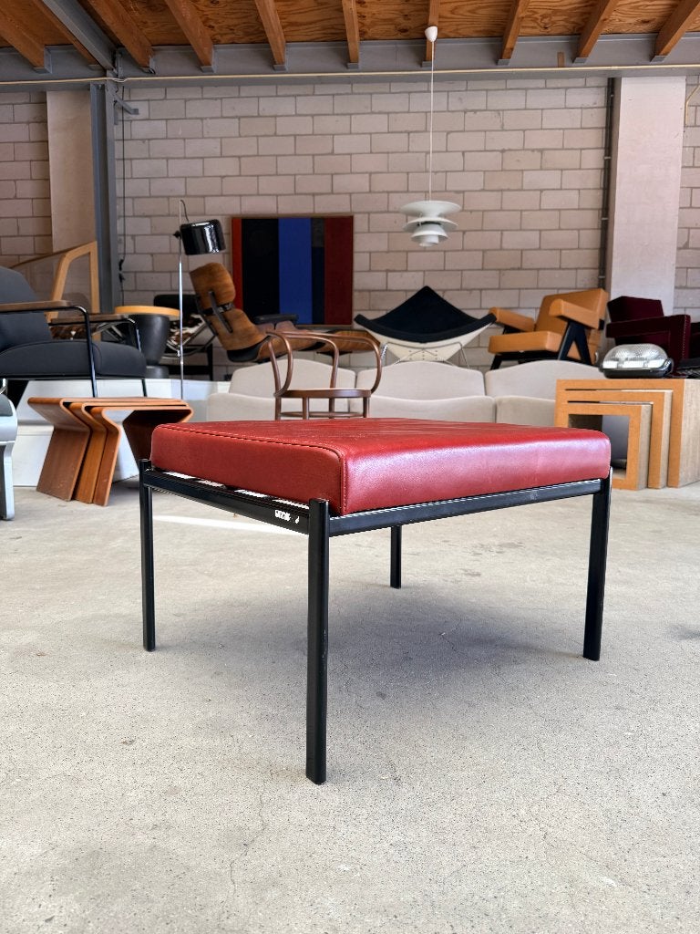 Artek Kiki bench/ottoman, Ilmari Tapiovaara, Ophalen, Gebruikt, X, Leer