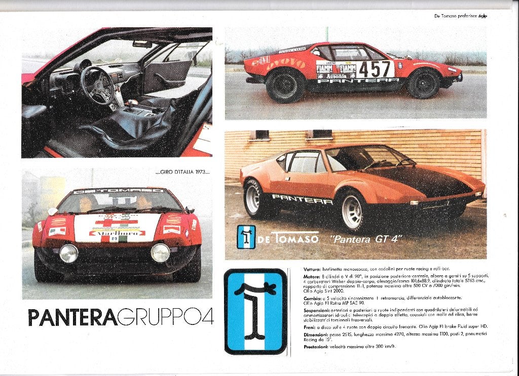DE TOMASO 1973, Ophalen of Verzenden, Zo goed als nieuw, Overige merken