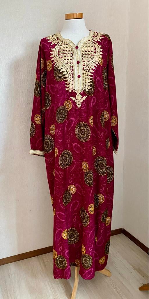 Mille Miels maxi jurk- maat XL(42), Maat 42/44 (L), Nieuw, Ophalen of Verzenden, Rood