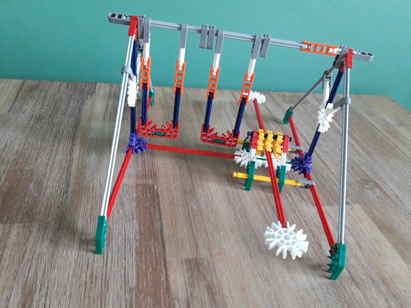 K'nex set speeltuin, Ophalen, Zo goed als nieuw, K'nex