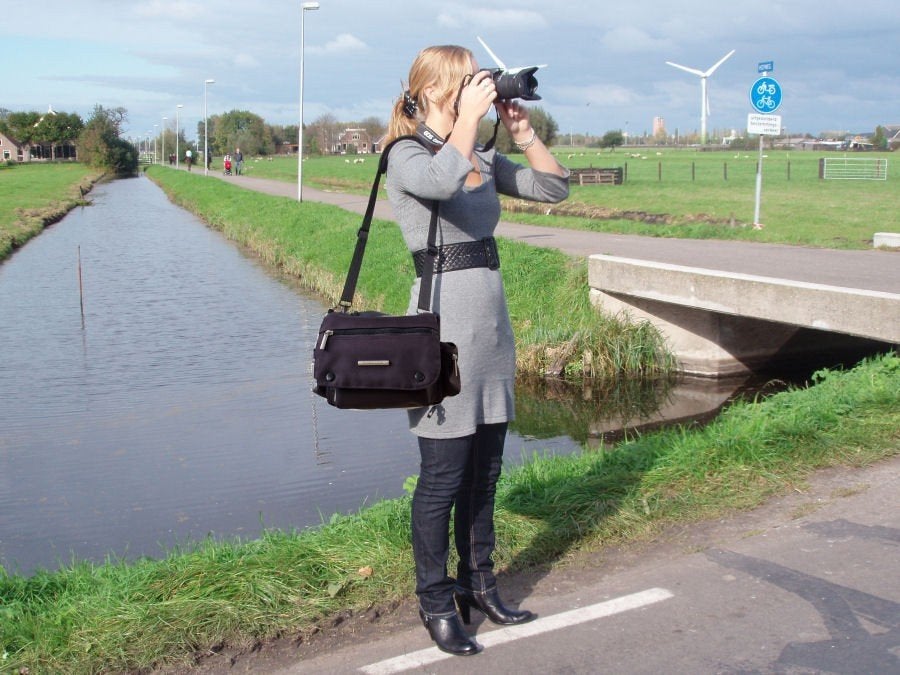 Heel Fijne Zacht Gecapitonneerde VANGUARD Schouder Fototas, Audio, Tv en Foto, Fotografie | Fototassen, Overige merken, Ophalen of Verzenden