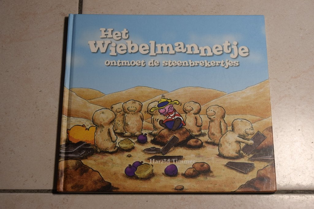 Het wiebelmannetje ontmoet de steenbrekertjes Harald Timmer, Boeken, Ophalen of Verzenden, Zo goed als nieuw, Fictie algemeen