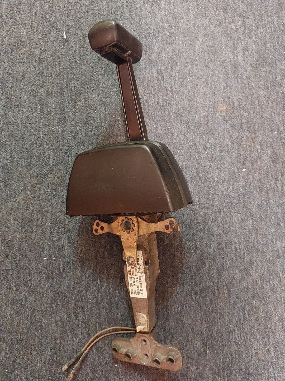 1 hendel bediening igst, Ophalen of Verzenden, Motor en Techniek, Zeilboot of Motorboot