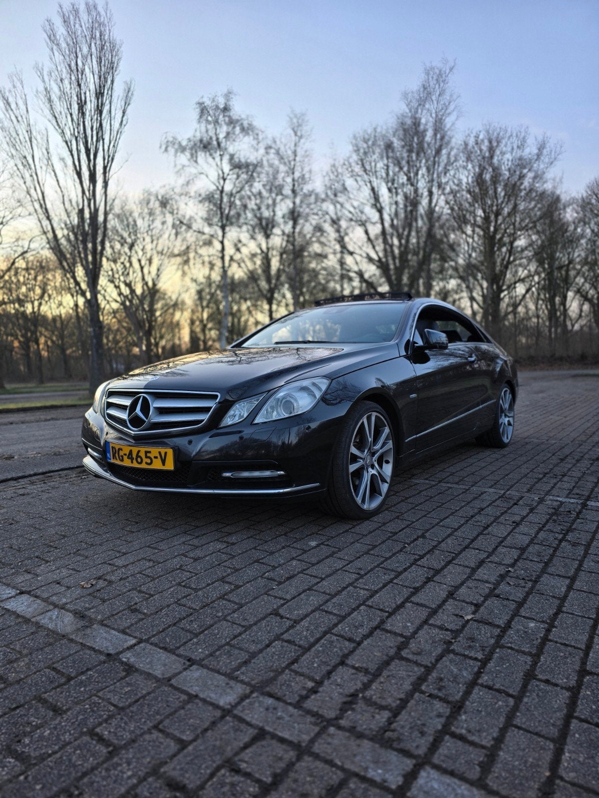 Mercedes-Benz E Klasse Coupé 350 CGI Avantgarde Panorama, Automaat, Euro 5, Achterwielaandrijving, Zwart